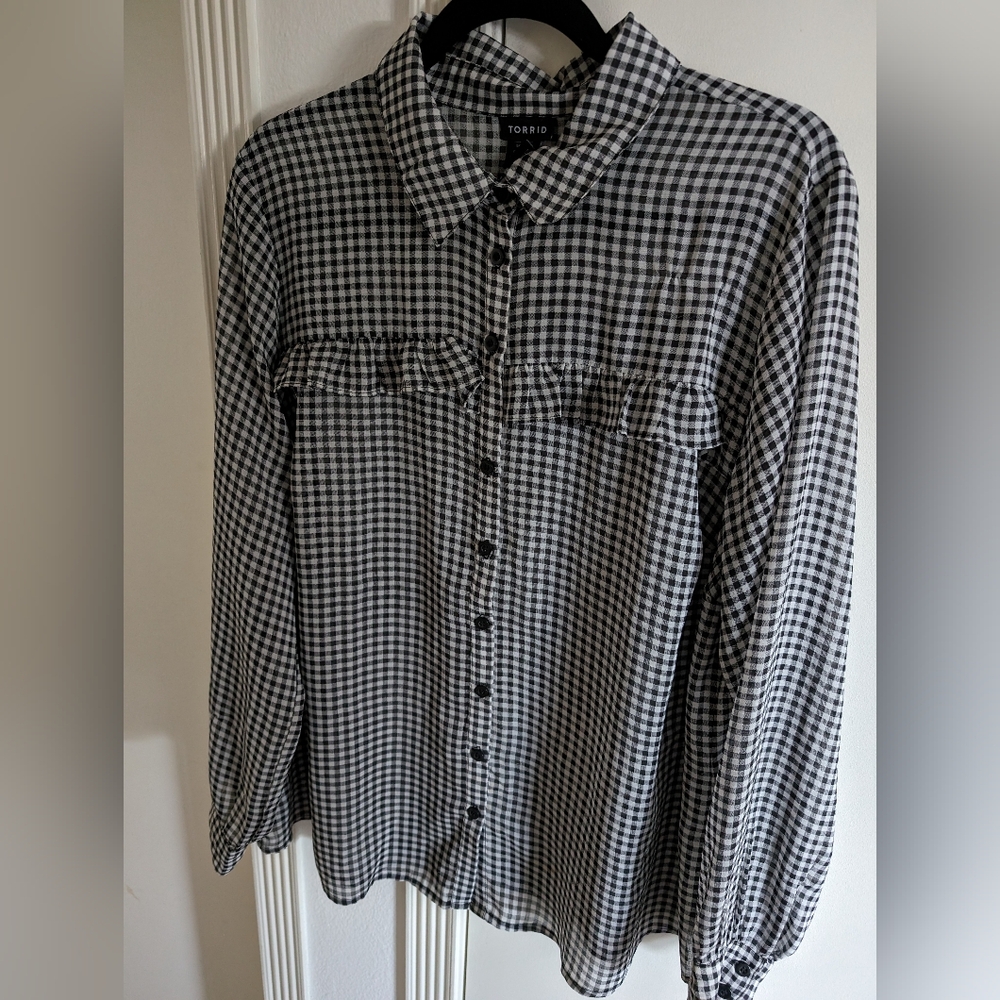Checkered Blouse